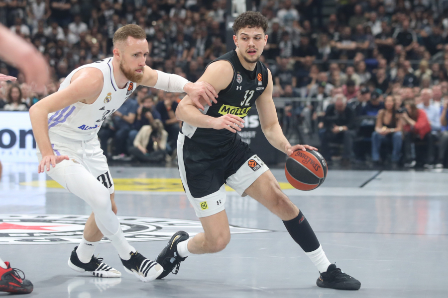 PARTIZAN SKINUO KRUNU KRALJU, BRUTALNA IGRA ZA TOP 8 Crno-beli u paklu 