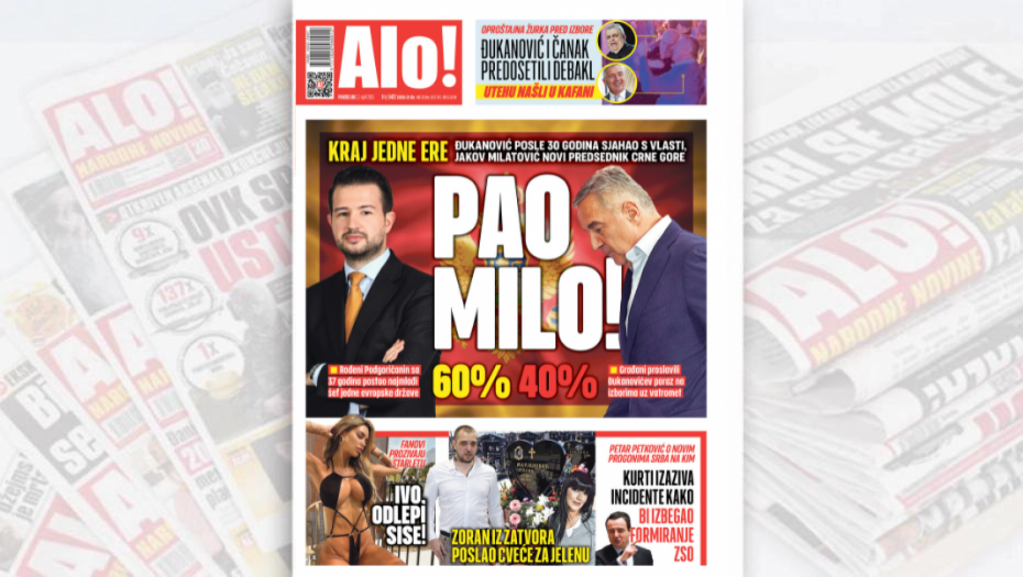 PAO MILO! Kraj jedne ere! Đukanović posle 34 godina sjahao s vlasti, Milatović novi predsednik Crne Gore