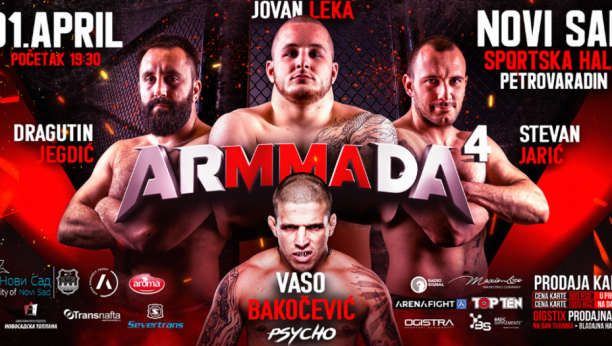 INTERNACIONALNI MMA SPEKTAKL KAKAV DO SADA NIJE VIĐEN U NOVOM SADU