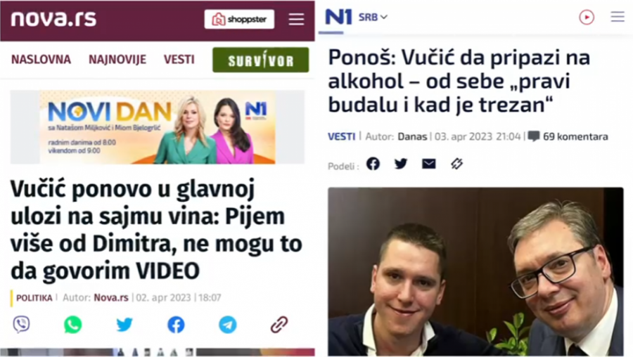 VUČIĆEVIĆ JE UHAPŠEN, A ONI KOJI SU IZREKLI OVE GADOSTI O VUČIĆU SU NA SLOBODI Sramne uvrede upućene predsedniku od strane tzv. novinara (VIDEO)