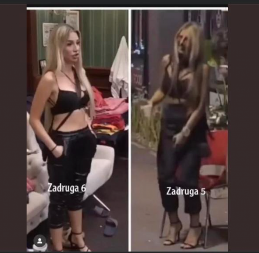 DA NE POVERUJETE, DALILA U ZADRUZI! Aleksandra Nikolić je predmet ismejavanja zbog kopiranja svoje suparnice (FOTO)