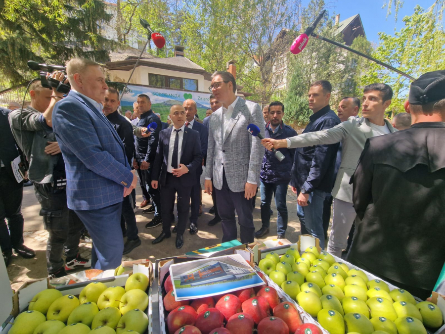 VUČIĆ NAJAVIO VEĆA PRIMANJA I ULAGANJA Predsednik obišao Zaječarski okrug (FOTO/VIDEO)