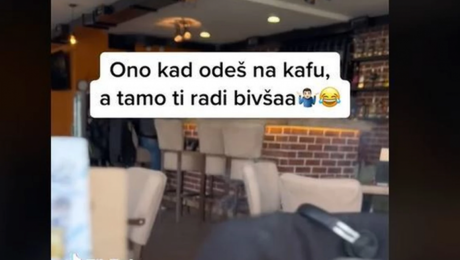 CELA SRBIJA PLAČE OD SMEHA Stefan je otišao na kafu u lokal gde mu radi bivša devojka, počastila ga je kao niko pre (VIDEO)