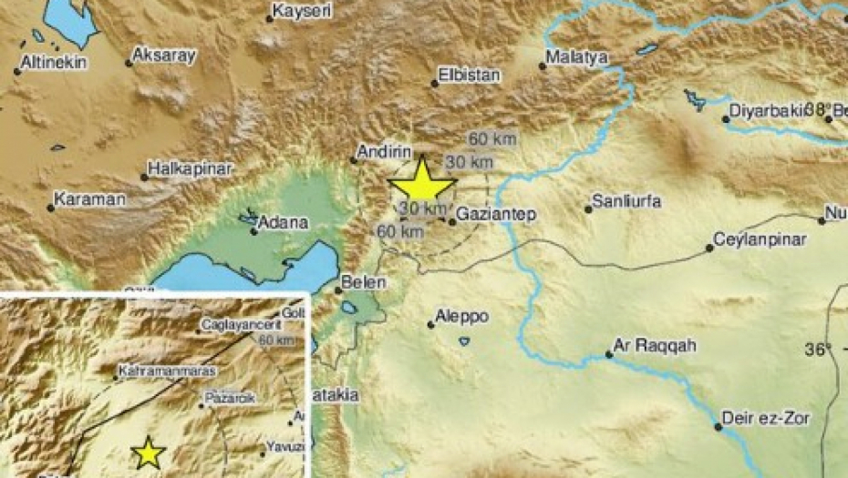 POSLE 7,7 I 7,6 RIHTERA NOVI ZEMLJOTRES U TURSKOJ