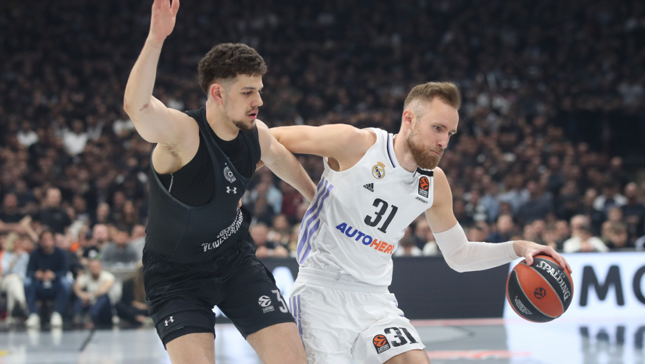 PARTIZAN PAO U TRILERU, IGRAĆE SE MAJSTORICA Real vratio i drugi brejk, crno-beli će morati težim putem do fajnal-fora