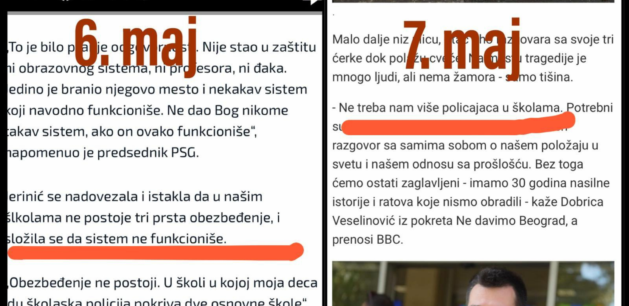 KAKVI OLOŠI I LAŽOVI! Politikanti iz opozicije ne mogu da se dogovore da li hoće ili neće policiju u školama - opšta šizofrenija (FOTO)