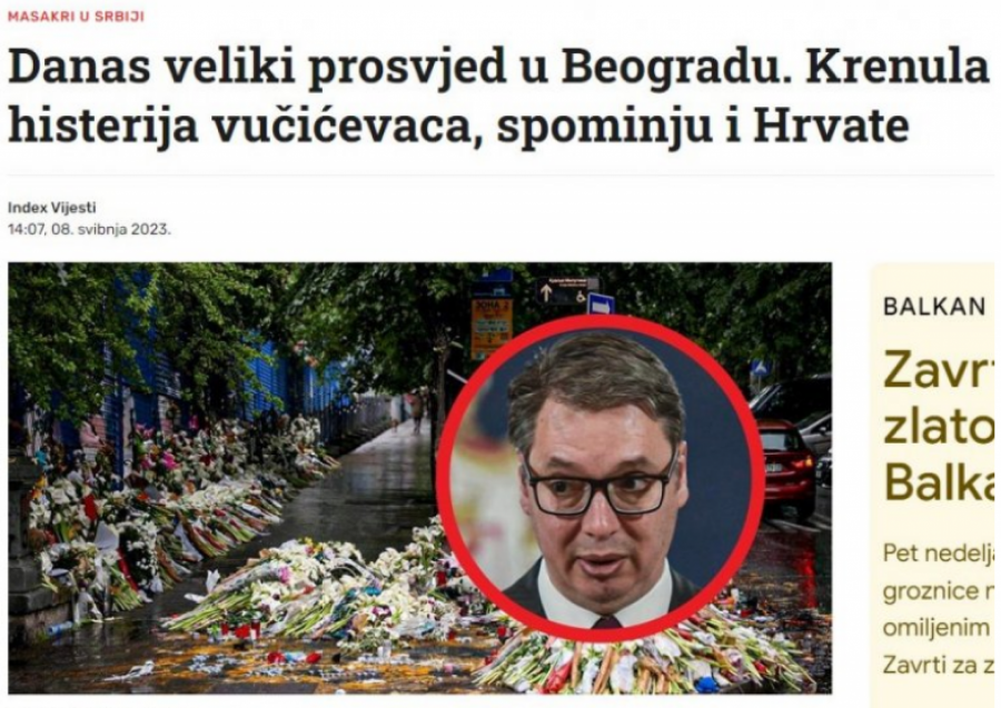 ŠOLAKOVE USTAŠE U BRUTALNOM NAPADU NA SRBIJU I VUČIĆA! 