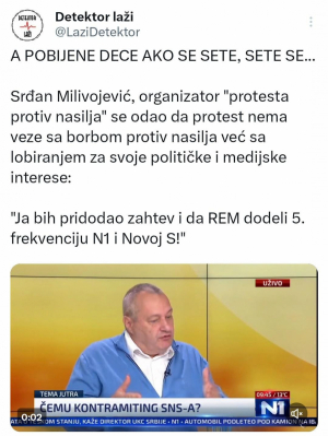 A POBIJENE DECE AKO SE SETE, SETE SE Milivojević raskrinkan, otkrio plan 