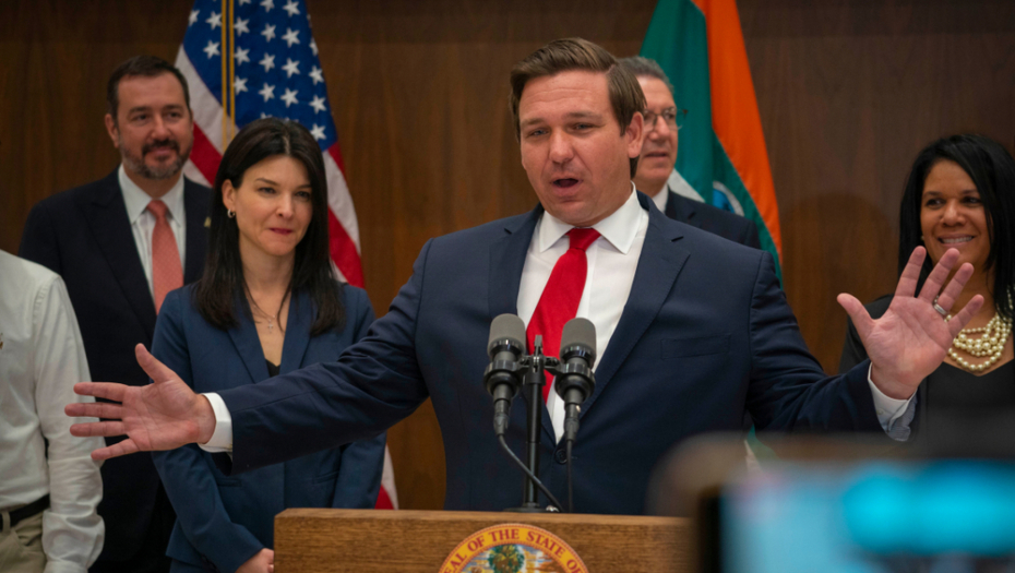 DESANTIS IMAO SAOBRAĆAJNU NESREĆU Oglasio se tim guvernera Floride