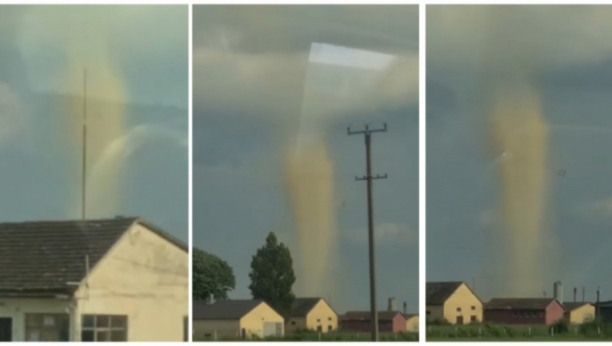 ŠTA JE SAD OVO, TORNADO?! Snimak iz okoline Rume izazvao zabrinutost građana (VIDEO)