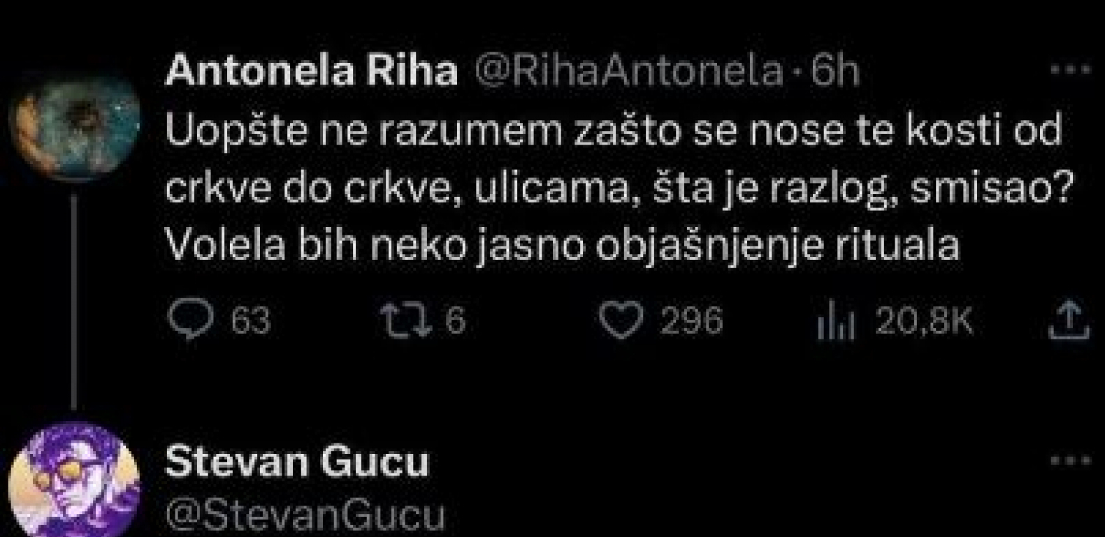 "ŠTO ŠETAJU KOSTI MRTVACA PO BEOGRADU?" Sramno! Ideološkinja protesta u Beogradu udarila na litije!