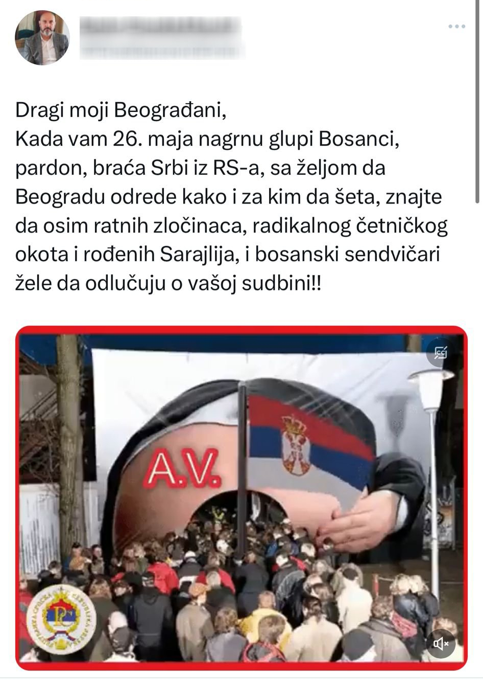 MUSLIMANSKI EKSTREMISTI PODRŽALI BEOGRADSKU OPOZICIJU Raduju se blokiranju Srbije i targetiraju obične, dobre ljude (FOTO)