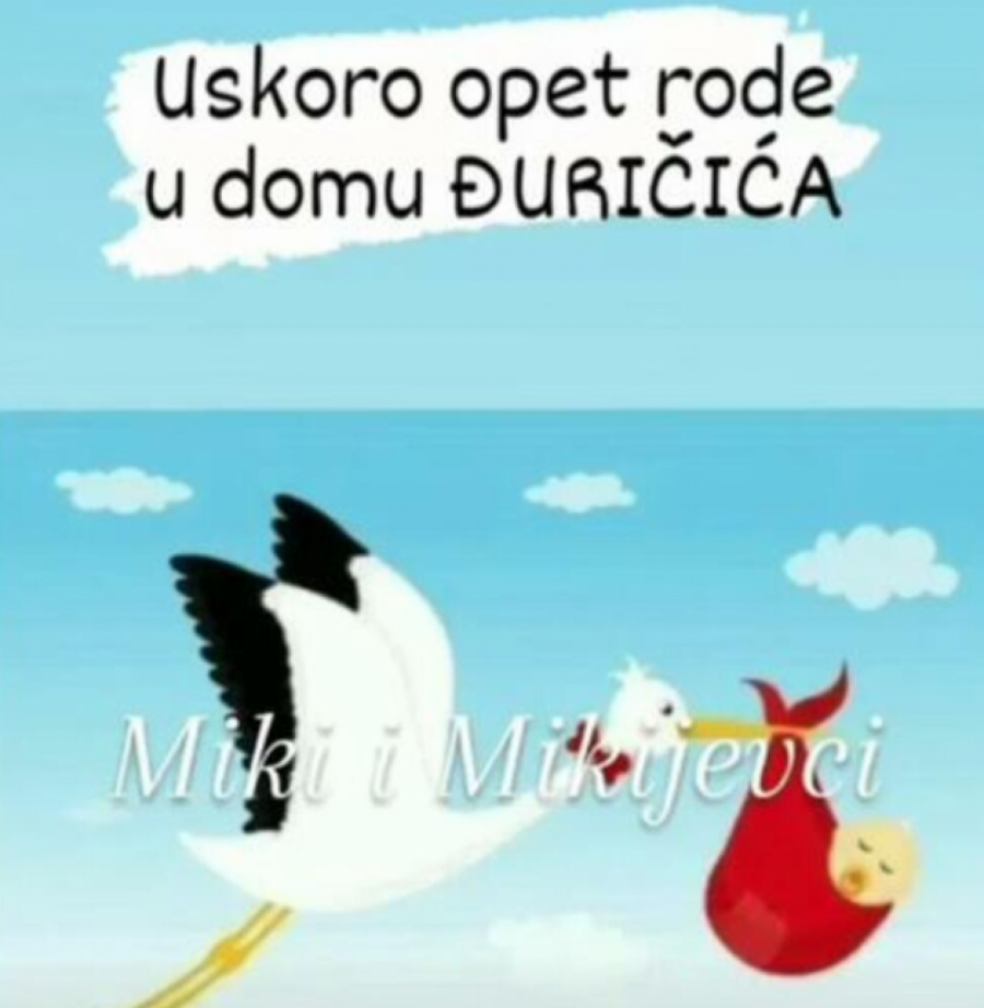 Miki Đuričić postaje otac