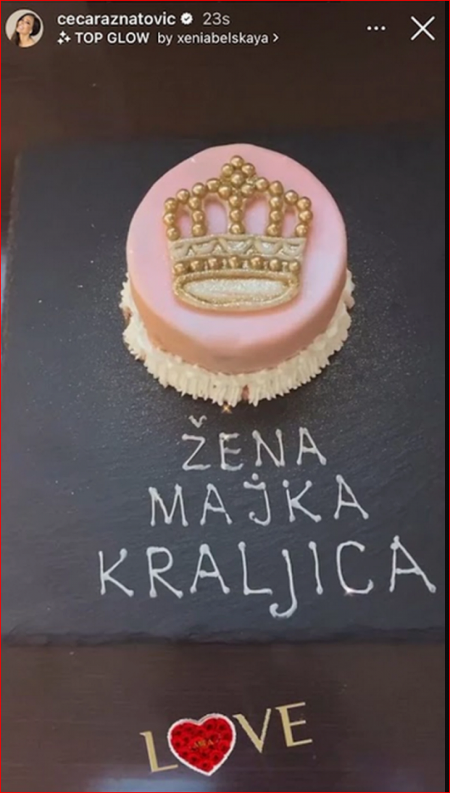 Torta za Cecin rođendan