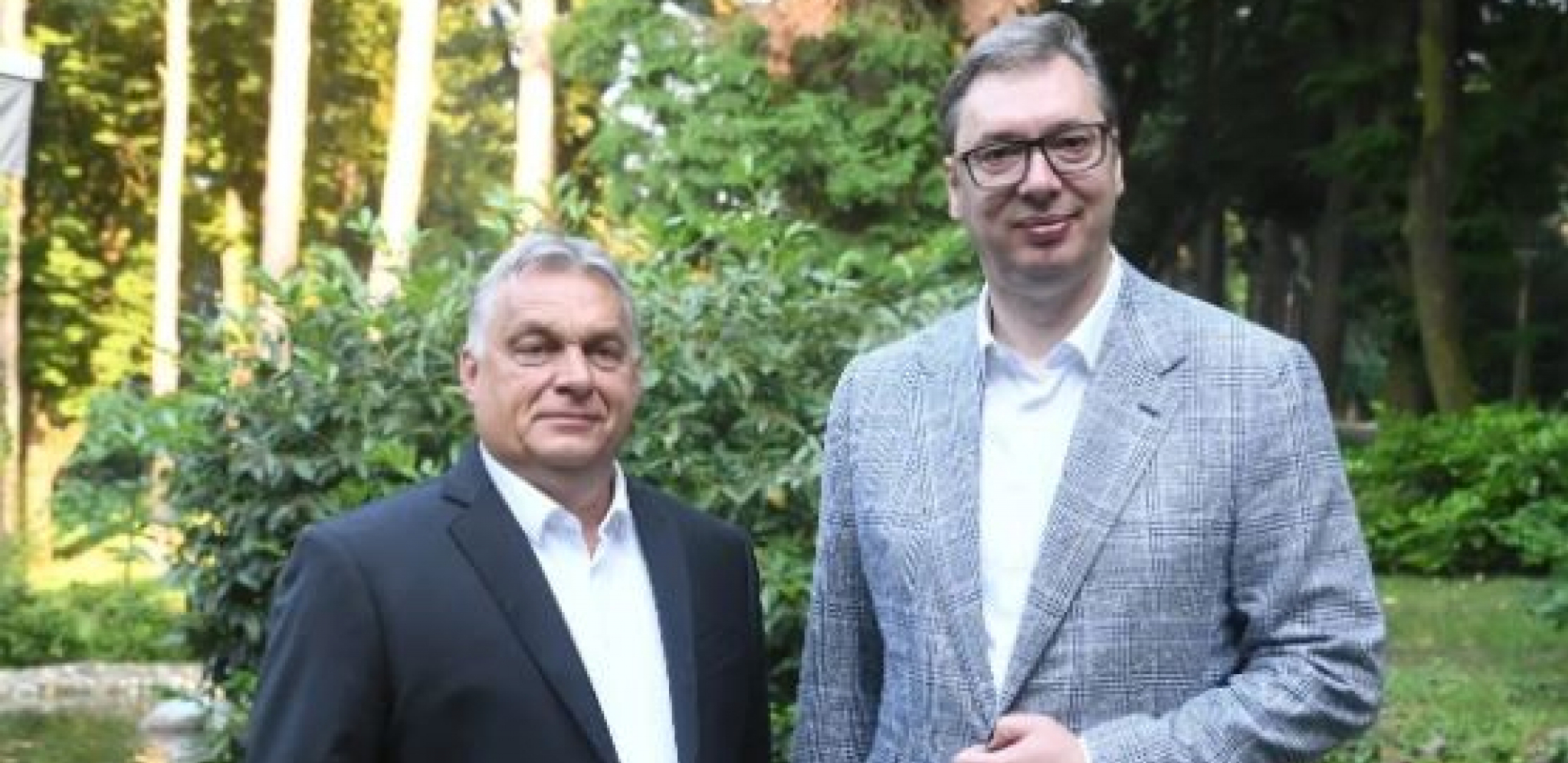 Aleksadndar Vučić i Viktor Orban