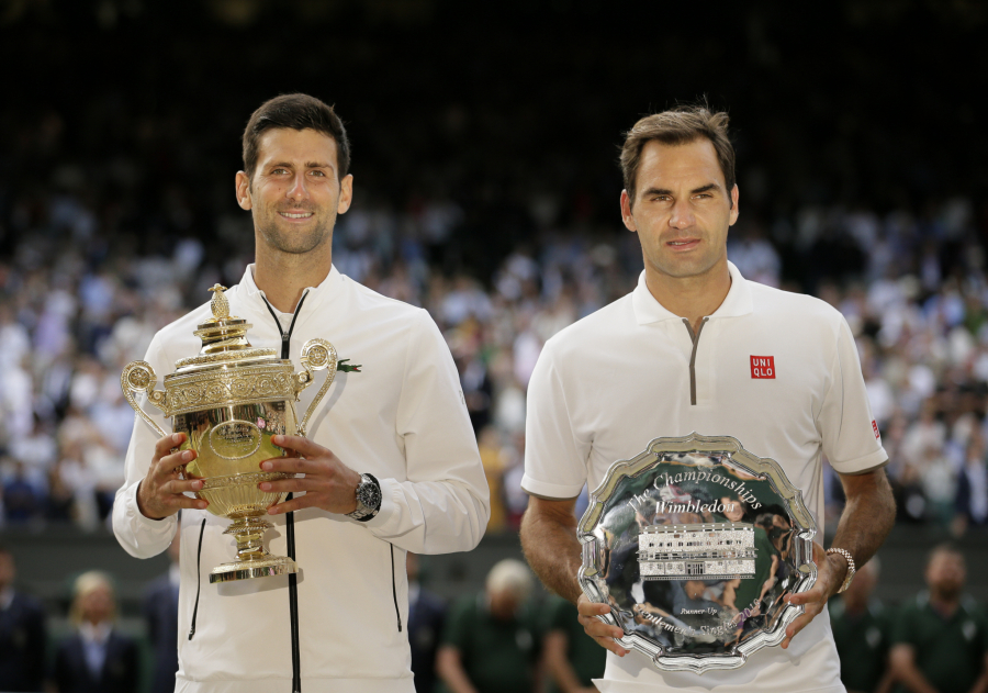 Novak Đoković i Rodžer Federer