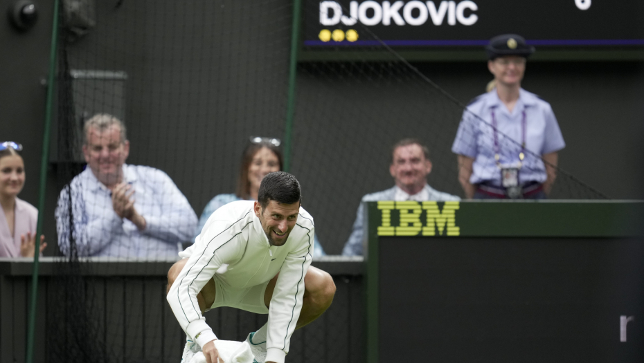 Novak Đoković na Vimldonu