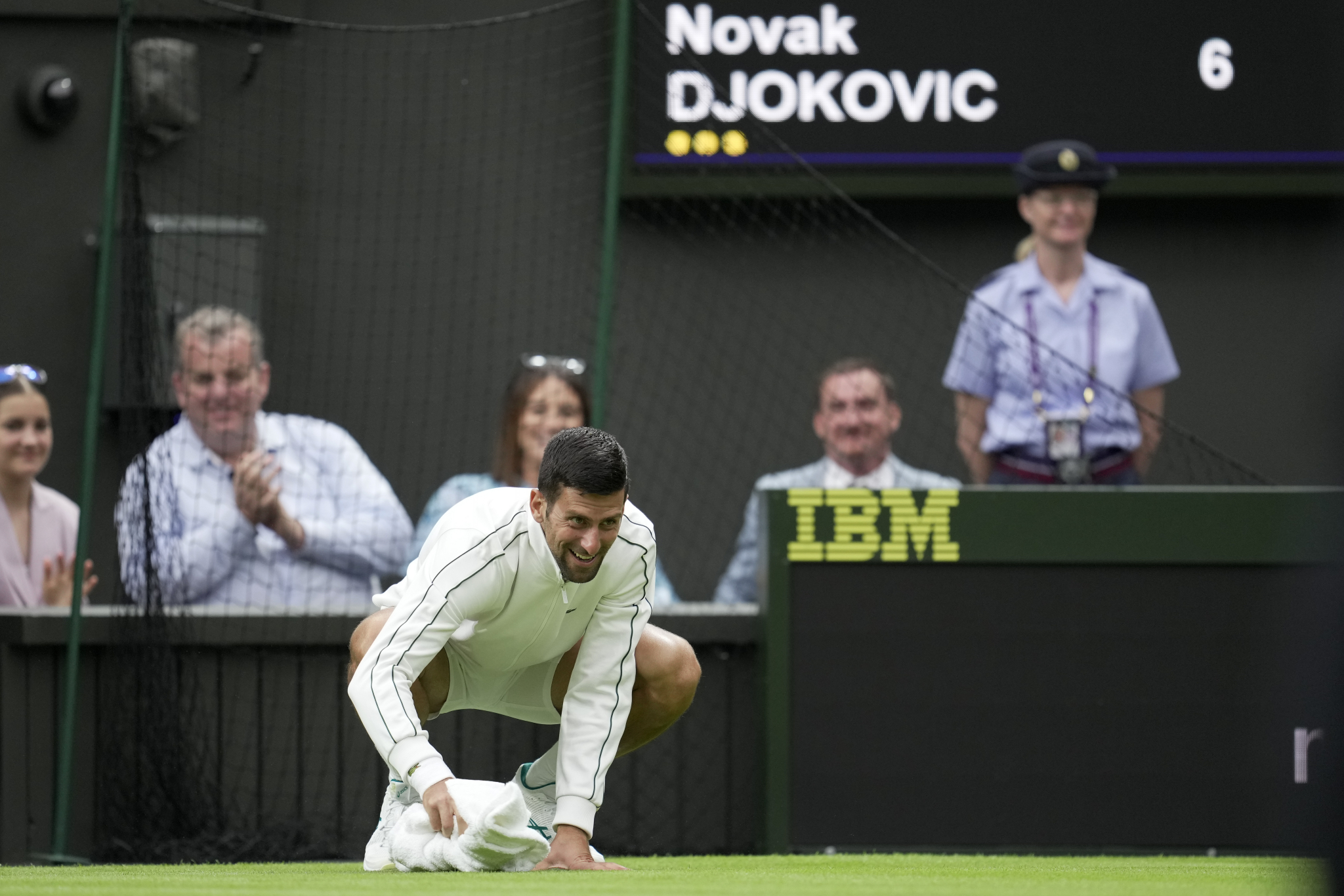 Novak Đoković na Vimldonu