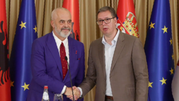 Aleksandar Vučić i Edi Rama