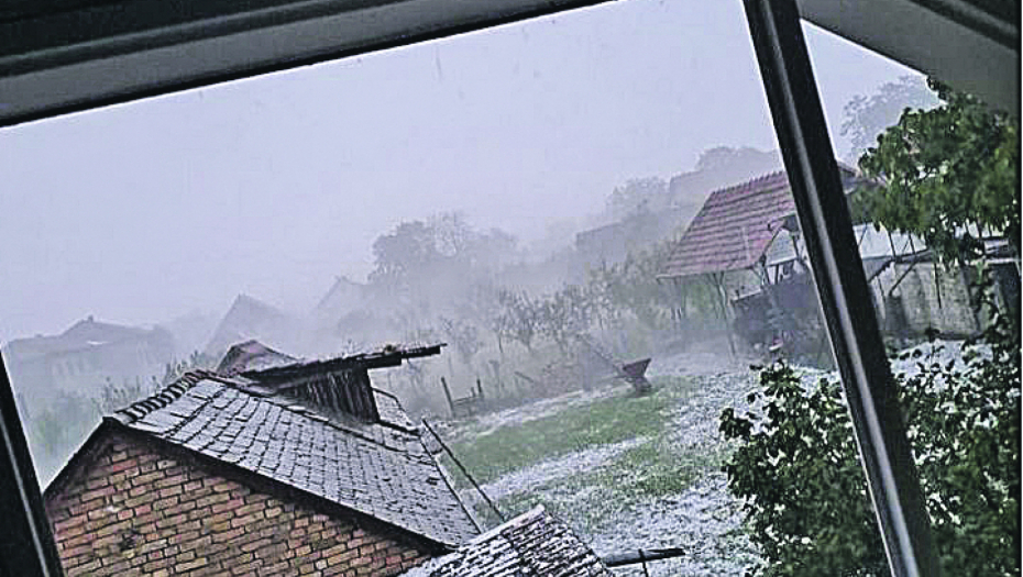 Superćelijska oluja protutnjala Vojvodinom