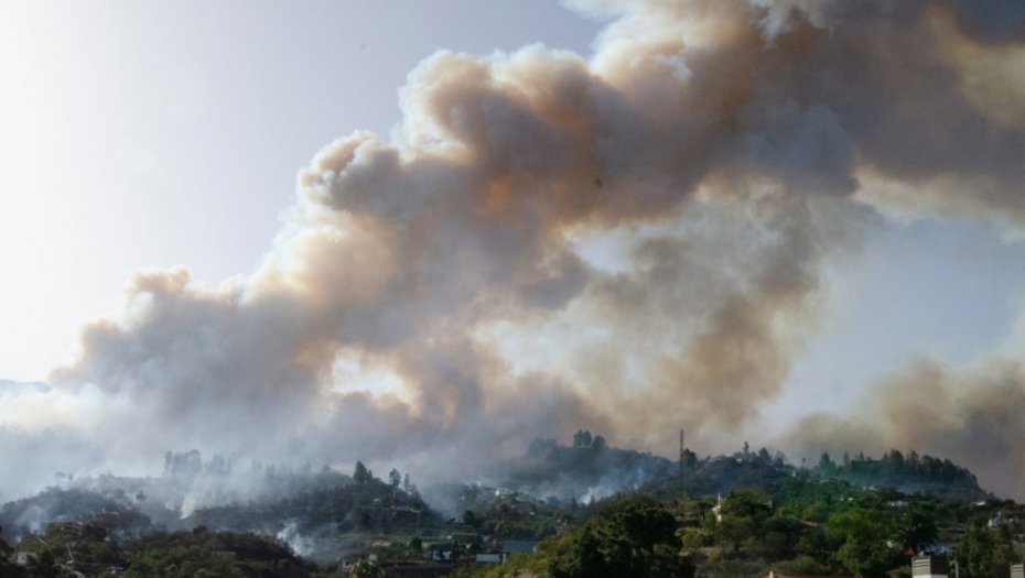 Požar na španskom ostrvu La Palma