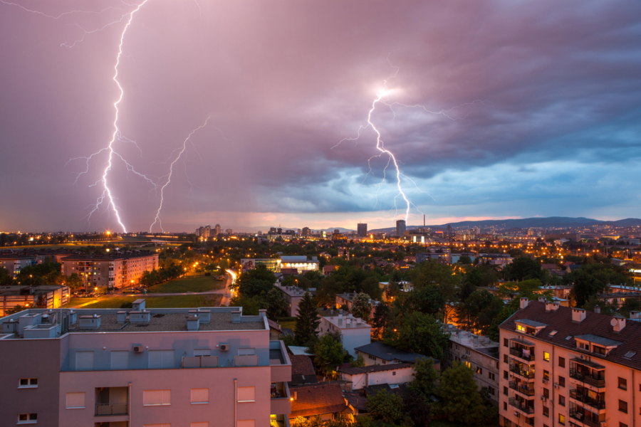 Oluja u Zagrebu