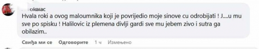 pretnja preko fejsbuka