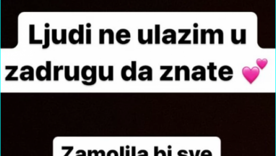 Noina cimerka priznala zašto ne ulazi u Zadrugu 7 