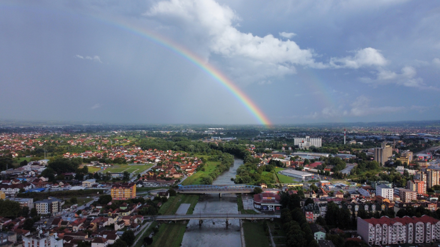 Duga iznad Čačka