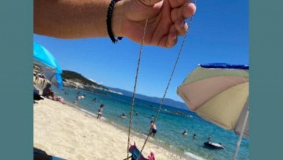 Duško našao lanče na plaži