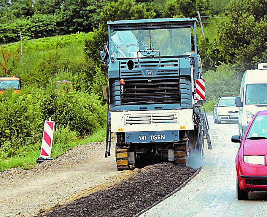 radovi na putu između Topole i Kragujvca