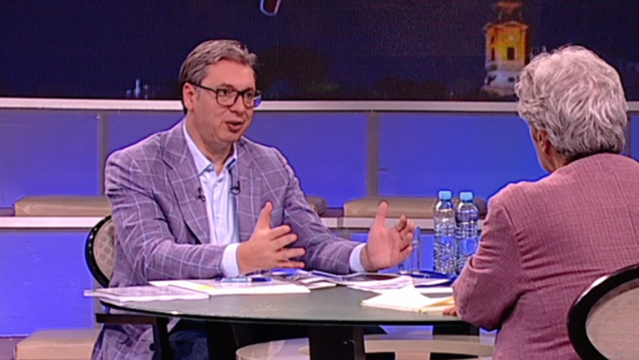 Aleksandar Vučić u emisiji Ćirilica