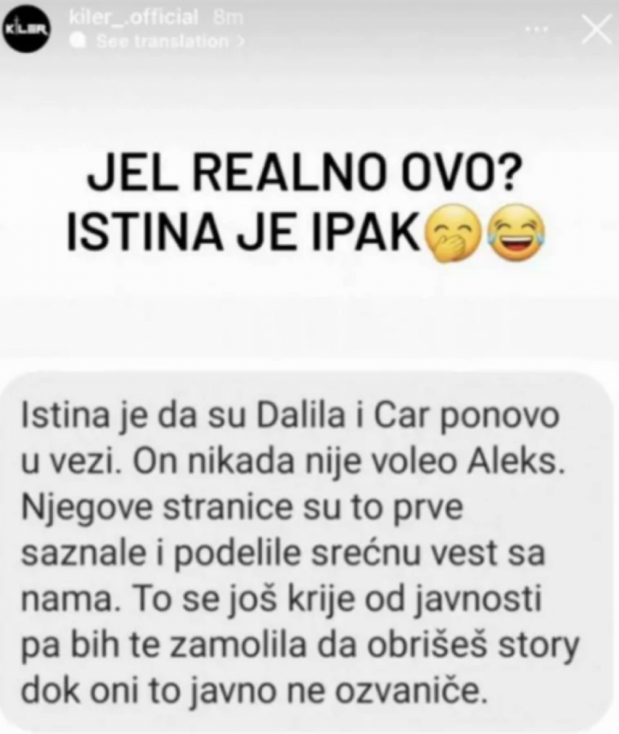 Dalila i Filip ponovo zajedno