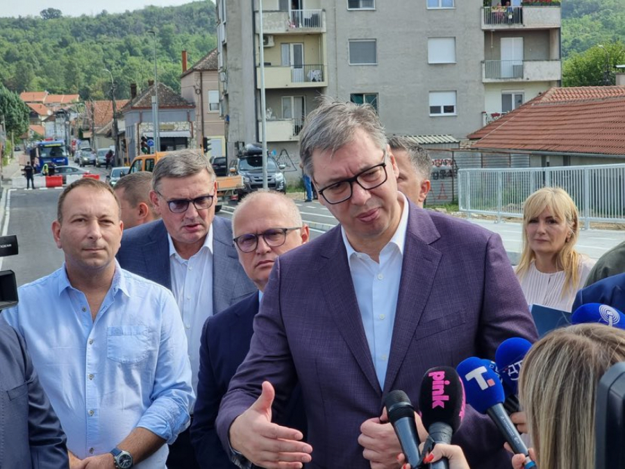 Aleksandar Vučić u Petrovcu na Mlavi