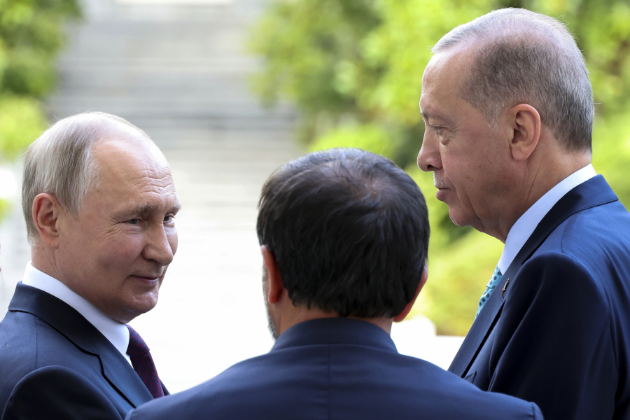 Vladimir Putin i Redžep Tajip Erdogan