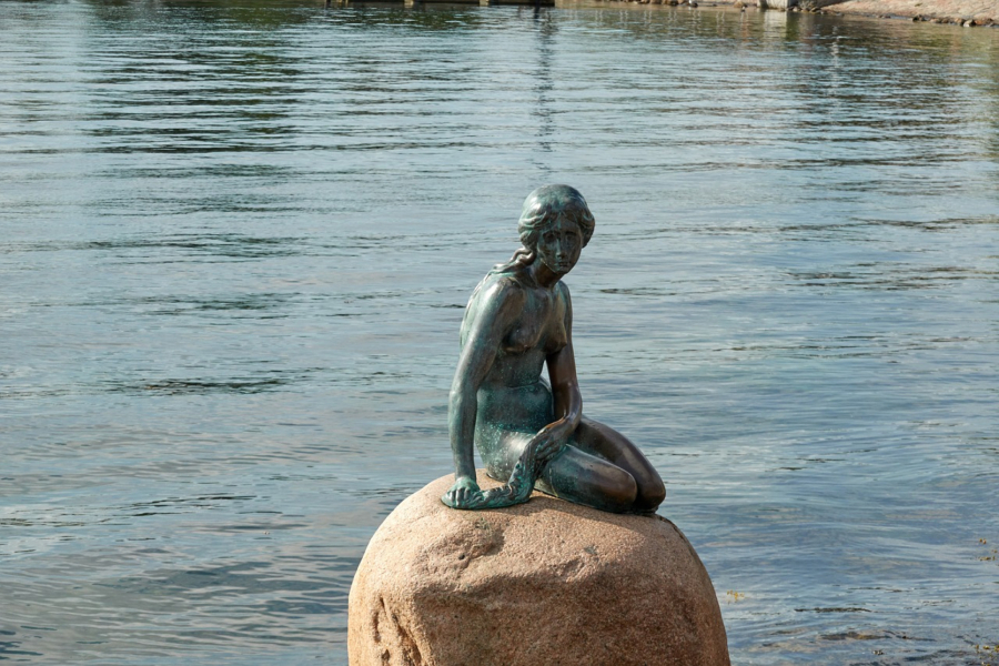 Statua Male Sirene