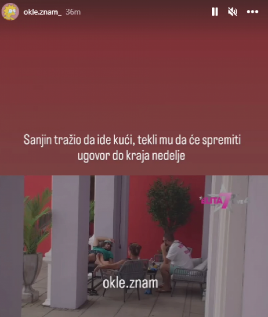 Sanjin napušta Zadrugu zbog Kačavende