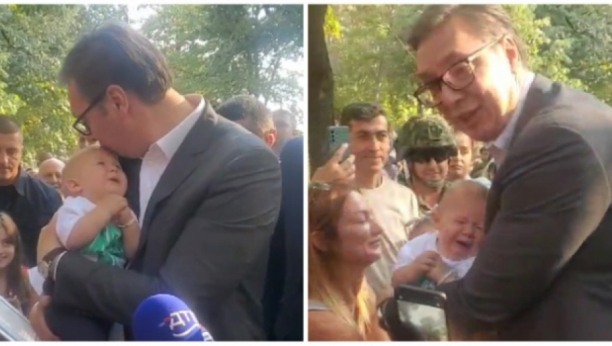 Vučić i beba Niš