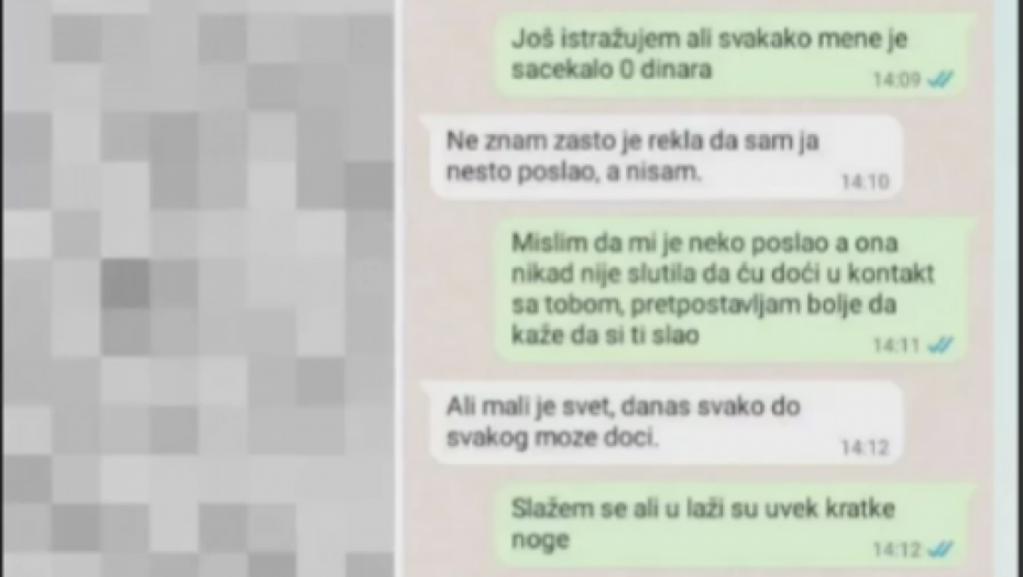 Kačavendin verenik poslao Ani Ćurčić poruke