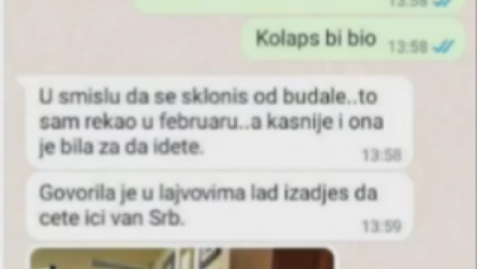 Kačavendin verenik poslao Ani Ćurčić poruke