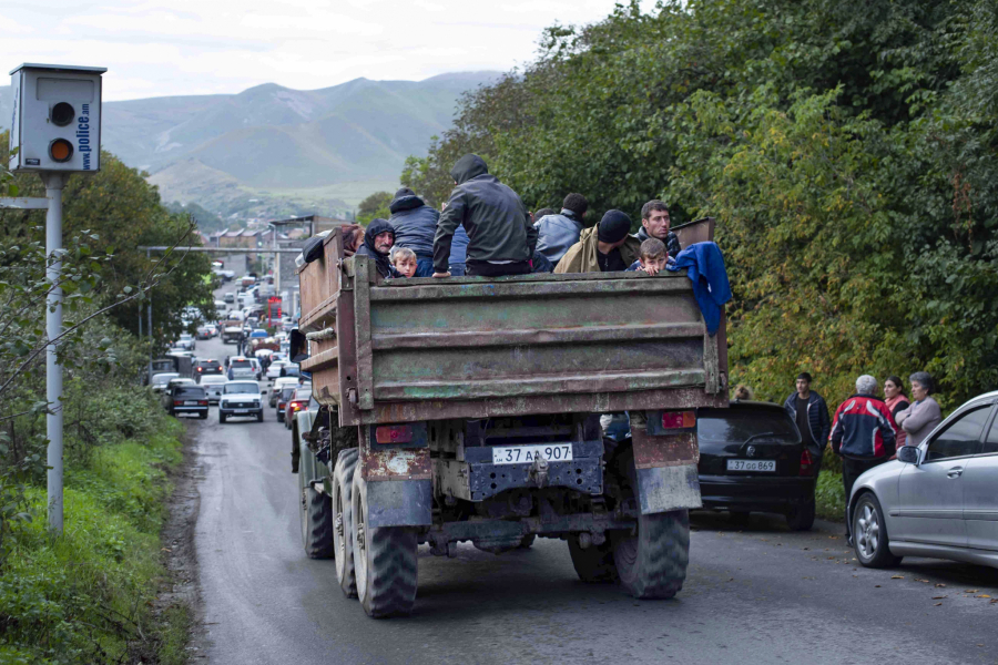 Izbeglice u Nagorno-Karabahu
