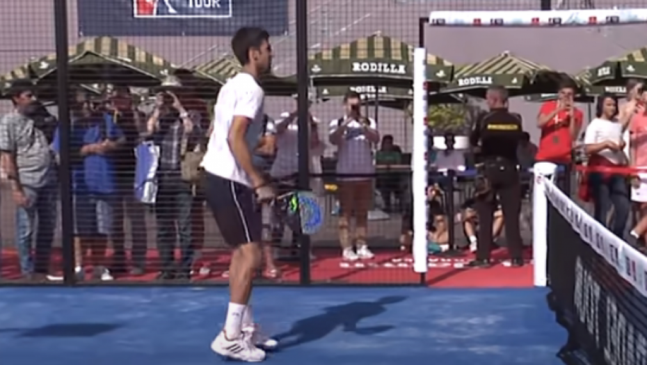 Novak Đoković i padel