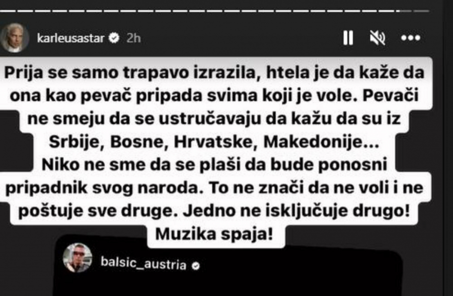 Karleuša brani Aleksandru Prijović