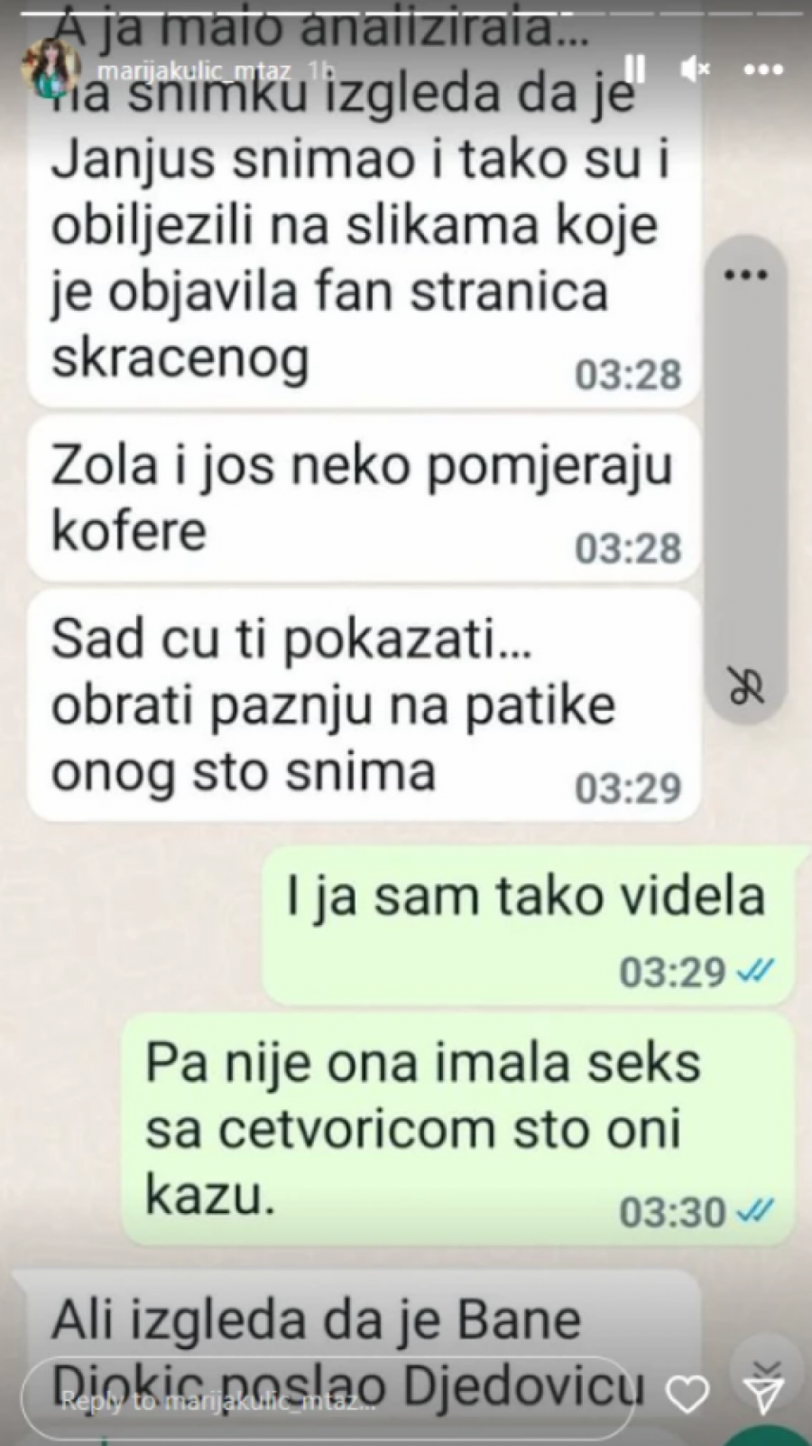 Prepiska Marije Kulić i nepoznate ženske osobe