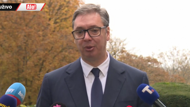 Izjave za medije predsednika Srbije Aleksandra Vučića