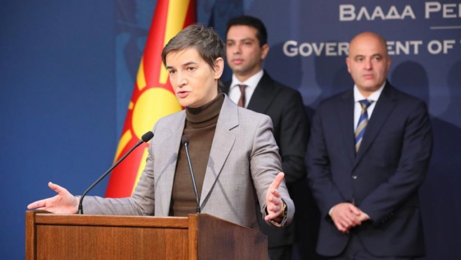 Ana Brnabić i Kovačevski