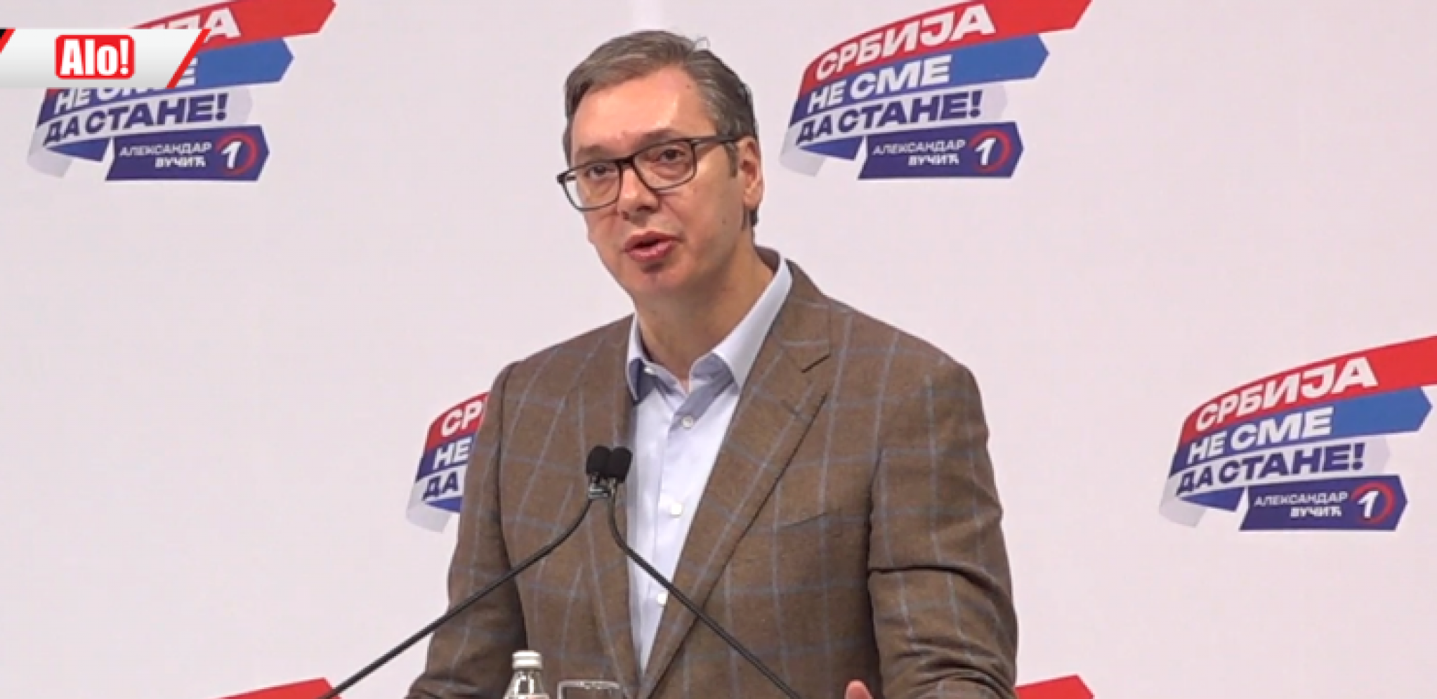 Lista „Aleksandar Vučić - Srbija ne sme da stane“ - Predizborni skup u Kraljevu