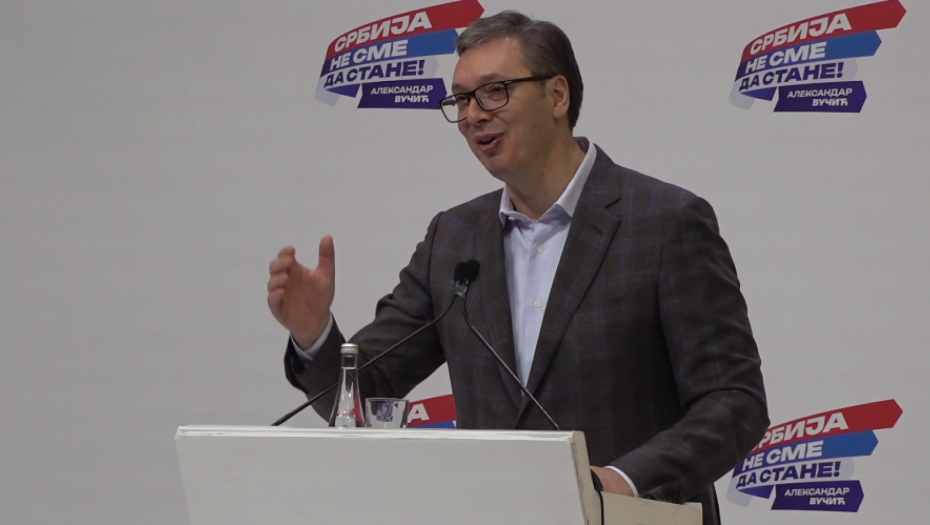 Aleksandar Vučić Srbija ne sme da stane