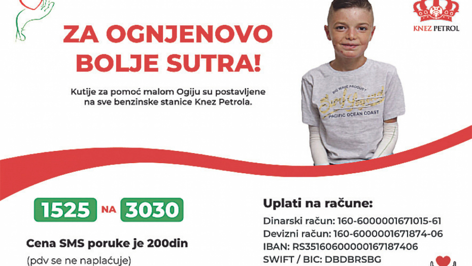 Knez Petrol pomoć za Ogija