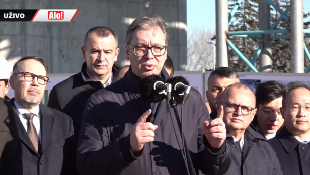 Predsednik Vučić obilazi završne radove na vijaduktu kod Vrbasa